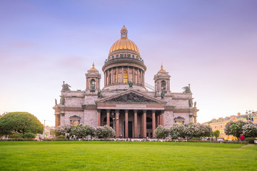 Fototapeta premium Saint Isaac Cathedral in St. Petersburg, Russia