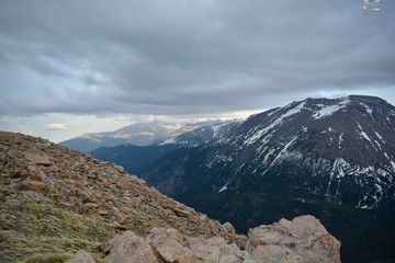 Obraz premium Rocky Mountain National Park Estes Park Colorado Rockies