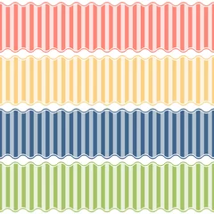 seamless lined banners © picoStudio