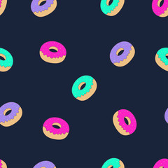 pattern with donuts
