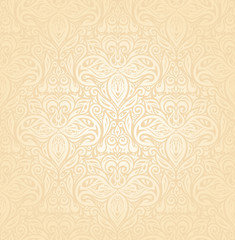 Bridal Retro wedding pale peach invitation background design