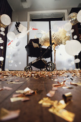 Beautiful decorations for baby shower party 