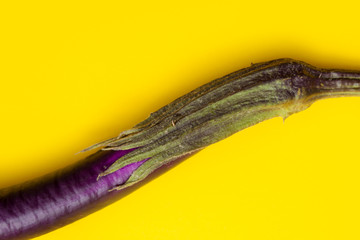 food abstract with aubergine