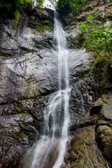 Fototapeta na wymiar Makhuntseti waterfall, Georgia