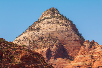 Nature landscape of Zion National Park, USA