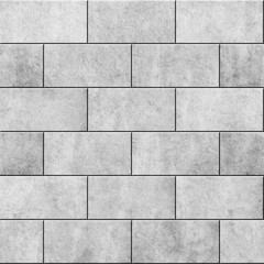 Naklejka premium Seamless brick wall pattern background