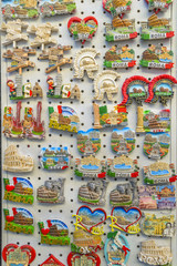 Naklejka premium Rome Souvenirs at Store