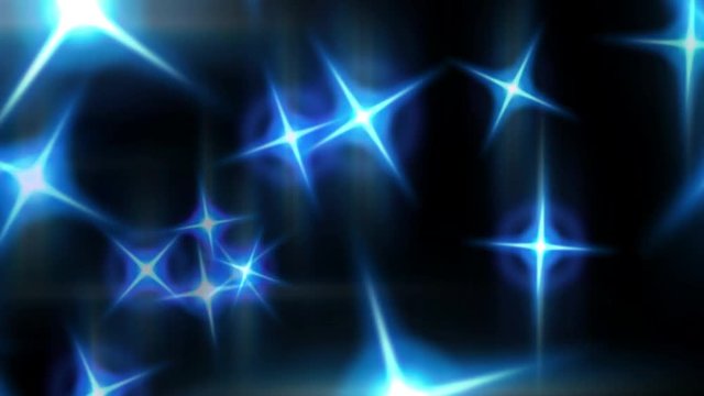 大きな星の光のフラッシュ　ループ　合成サンプル：https://youtu.be/rYca5H4-fDg