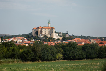 Fototapeta na wymiar Mikulov castle in Czechia