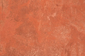 orange old weathered plaster wall background texture