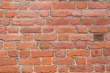 red brick wall background texture