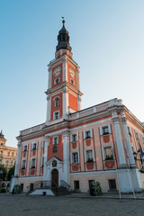 Fototapeta na wymiar Leszno - ratusz barokowo-klasycystyczny