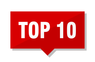 top 10 red tag