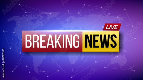 Creative Vector Illustration Of World Live Breaking News TV Channel Show Broadcast Art Design Creative Vector Illustration Of World Live Breaking News TV Channel Show Broadcast Art Design