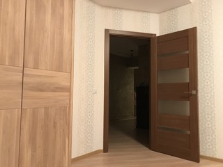 Bedroom wood door