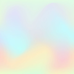 Creative vector illustration of trendy pastel holographic background set. Art design for cover, brochure, poster, business flyer, wedding invitation template. Abstract concept graphic element