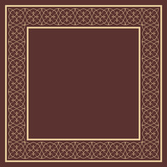 Vintage decorative frame