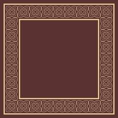 Vintage decorative frame