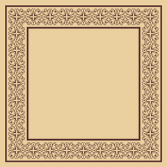 Vintage decorative frame