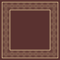 Fototapeta premium Vintage decorative frame