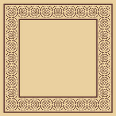 Vintage decorative frame