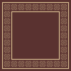 Vintage decorative frame