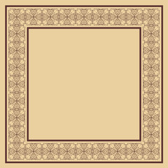 Vintage decorative frame