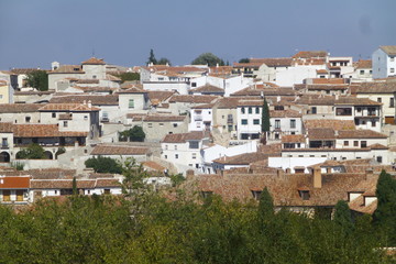 Fototapeta na wymiar Chinchon, pueblo bonito de Madrid en España