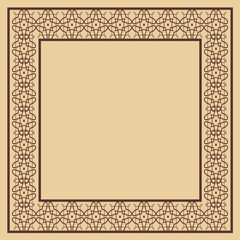 Vintage decorative frame