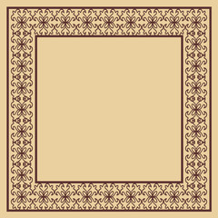 Vintage decorative frame