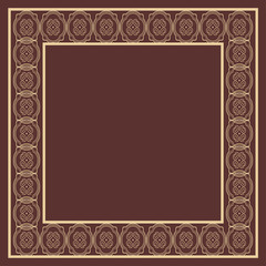 Vintage decorative frame