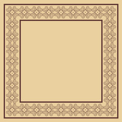 Vintage decorative frame