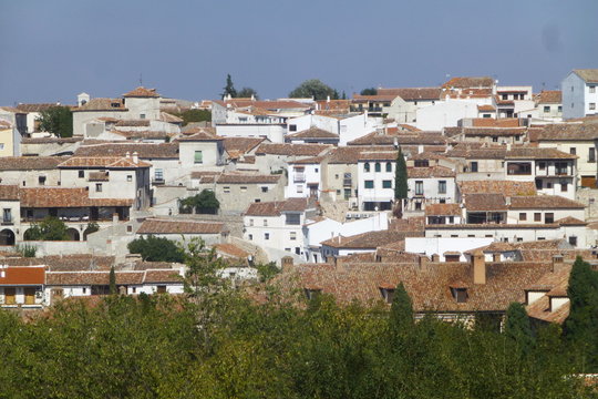 Chinchon, pueblo bonito de Madrid en España