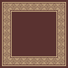 Vintage decorative frame