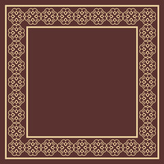 Vintage decorative frame