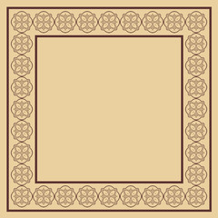 Vintage decorative frame