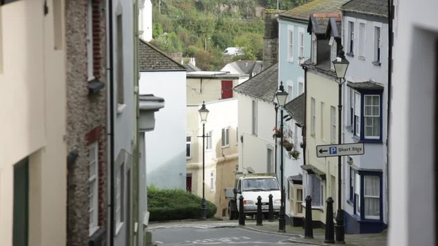 Very traditional English cottages in Devonshire