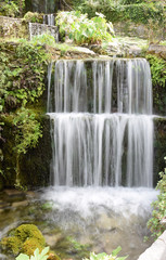 Fototapeta na wymiar Wasserfälle bei Argiroupoli, Kreta