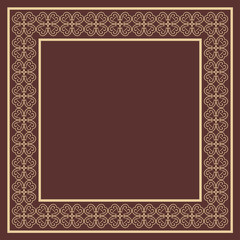 Vintage decorative frame