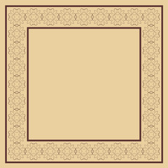 Fototapeta premium Vintage decorative frame