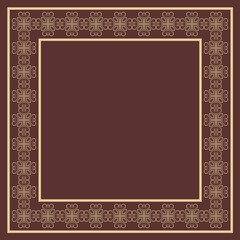 Vintage decorative frame