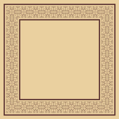 Fototapeta premium Vintage decorative frame