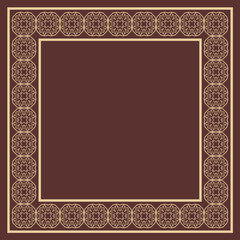 Vintage decorative frame