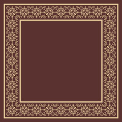 Fototapeta premium Vintage decorative frame