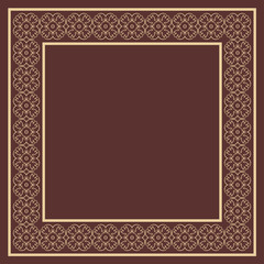 Vintage decorative frame