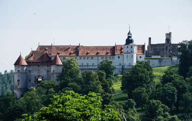 Fototapeta na wymiar Schloss Hellenstein in Heidenheim an der Brenz