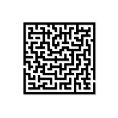 Labyrinth icon. vector