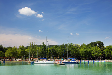 Fototapeta na wymiar Balaton Lake in Hungary, Europe