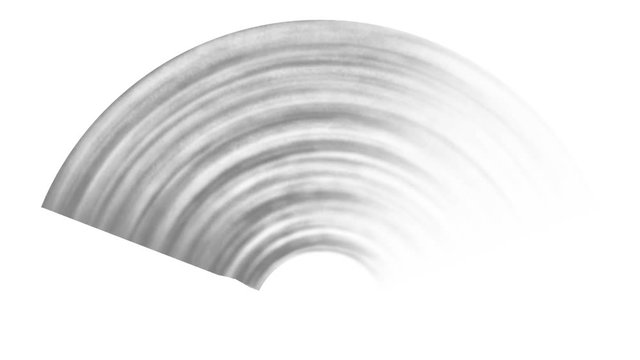 Windscreen wiper silhouette, alpha matte, seamless loop 3d animation
