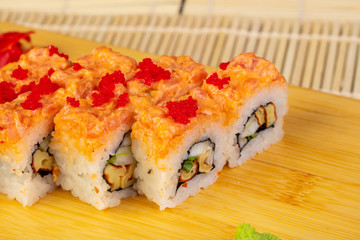 Delicious tuna rolls